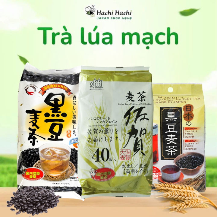 Trà lúa mạch Nhật Bản túi lọc SKK Sanei Kosan thanh lọc cơ thể, hỗ trợ ...