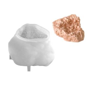 Khuôn silicon hình viên đá Đá Khuôn silicon kiểu vân đá để nhựa Epoxy khuôn kẹo mềm sô-cô-la xà phòng