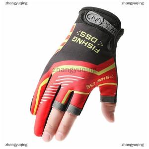 [COD] zhangyuqing Fishing Gloves Fishing Routes Sun Protection Anti Slip Ice Silk Breathable Thin Gloves