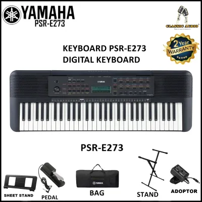 YAMAHA PSR-E 273 portable keyboard 2 YEARS WARRANTY CLASSIC AUDIO | (ORIGINAL)