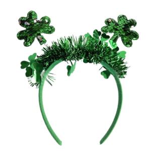 Leprechaun Irish shamrock mũ nón Headband Saint Patrick ngày tinsel đạo cụ chụp ảnh bên Trang Phục Cosplay Tiệc khiêu vũ