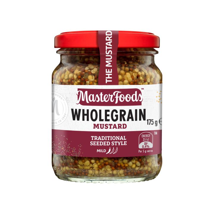 MasterFoods Wholegrain Mustard Jar