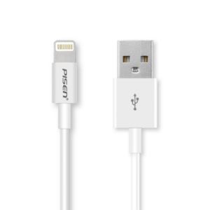 Cáp sạc Pisen cổng Lightning Fast 2.4A 900mm chính hãng / Dây sạc Pisen Iphone 2.4A