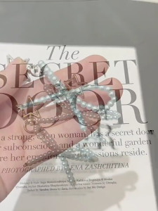 Unique Beaded Mobile Phone Charm Chain Eye Catching Decoration Cellphone Pendant Suitable for Various Occasion