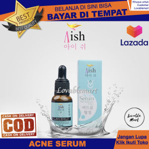 AISH SERUM ACNE CARE 15ml Lovablemart Bisa COD Bayar di Tempat Serum Perawatan Jerawat AISH Serum Korea Viral Tiktok Korea Serum