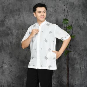 Baju Koko Dewasa Pria Lengan Pendek 100% Poli Katun Premium