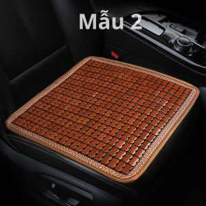 Tấm Lót Ghế Hạt Gỗ Hình Vuông Thảm Lót Ghế Bằng Trúc Cho Ghế Văn Phòng Ô Tô Có Hạt Bám Dính