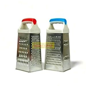 Parutan Peeler Menara 4 FUNGSI Stainless Alat Pemotong Sayur Buah Multifungsi