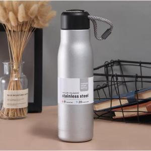 Botol 5662 Minum Stainless Steel aestetic Panas Dingin Ukuran 600ml + Tali BOTOL 201 Termos Vacuum klasik