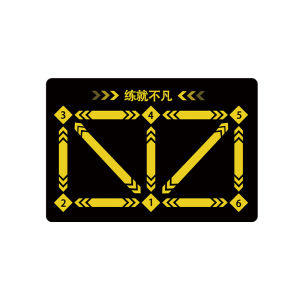 Home training anti-slip mat noise reduction anti-slip home floor mat.