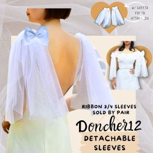 D12 TRADING | DETACHABLE SLEEVES for your dress CHOOSE YOUR COLOR
