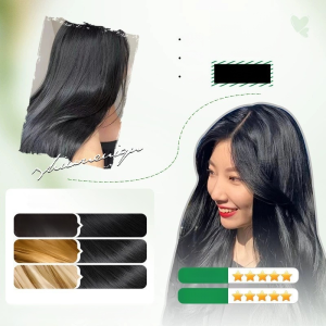 Plant-based hair dye White hair dye Bubble hair dye Hair dye in bags