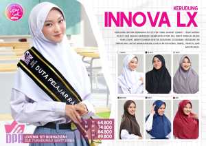 Kerudung Rabbani Innova LX Coklat M