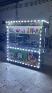 Xe bán cà phê - xe cà phê pha máy - xe cà phê đẹp