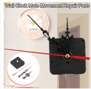 Wall Clock Mute Quartz Movement Repair Parts: DIY Electronic Clock Movement Replacement Parts