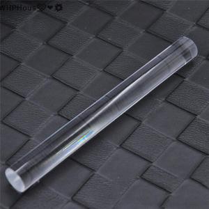 WP💓💛💖 1pc Transparent Acrylic Solid Roll Clay Rolling Fondant Baking Pastry Roller