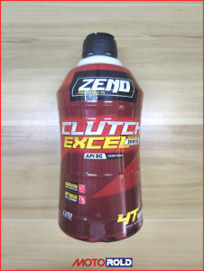 Zeno Clutch Excel 20W-50 API SC HT Motorcycle Engine Oil 800 ml 1 Liter