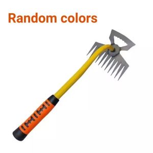 5/6/11-tooth stainless steel shovel weeding and soil loosening gardening small hoe weed digging wild vegetable tool