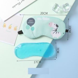 iFASHION 1407 Travel Sleep Relax Ice Pack Eye Mask Sleep Shading Penutup Mata Tidur Topeng Mata Comel
