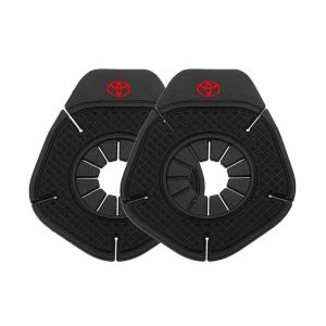 2Pcs Anti Debu Cover Pelindung Wiper Kaca Depan Mobil Bahan Silikon Dengan Logo Mobil Penutup Pelindung Wiper