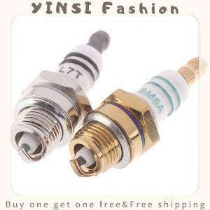 YINSI BM6A Spark Plug Glow Plug Replacemnet for 2-stroke Chainsaw Lawn Mower Strimmer