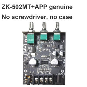 SKYSOUND ZK502MT Amplifier With Bluetooth Mini Bluetooth 2.0 Channel Amp Adjust Treble Bass Speaker Accessories