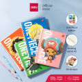 Deli One Piece Spiral Notebook / Buku Tulis Buku Catatan Spiral A5 B5 60 Lembar 70 GSM One Piece Kertas Halus EN004 EN003. 
