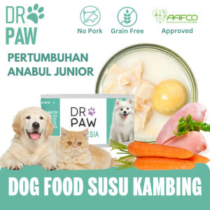 DR PAW - MAKANAN ANJING KUCING BASAH - Sup Daging Premium Kaleng 100GR