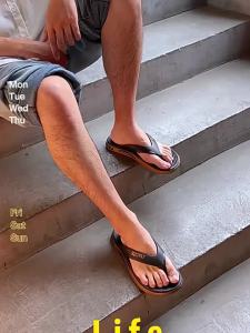 MenS Summer Outdoor Fashion Flip-Flops 2026 New Model Indoor Home Non-Slip Sandals For Men