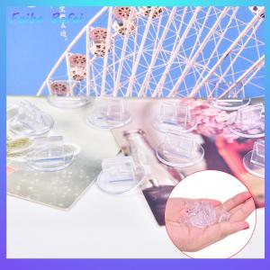 [Feibe Befei] 10 Pcs Plastic Cards Stand Unique Transparent Props for Paper Board Games Cards