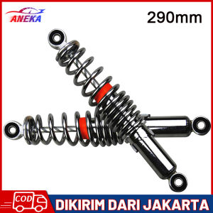 [COD+Ready Stock] Asli 1 Pasang/2 Buah Shock Belakang 290mm Rear Shockbreaker Cocok Untuk Semua Jenis Sepeda Motor & Kendaraan Listrik
