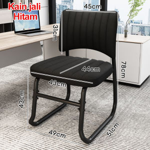 Kursi Kantor Ergonomis Desain Modern dengan Sandaran Berimbang dan Bahan Kulit PU Anti Air