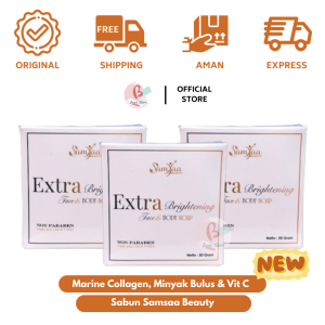 Bmel Paket Reseller Sabun Samsaa Beauty 50 gr Bpom Mencerahkan Wajah