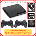 Máy chơi game Ps3 500GB 2 tay cầm không dây (đã cài sẵn game đầy ổ 500gb) PlayStation 3, PES 2025, Fifa 24, God of War 3, GTA 5 - chính hãng Sony Nhật. 