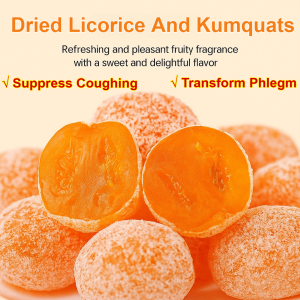 Licorice Kumquat  Dried Fruit  Traditional Chinese Herbal Fruit Dry Nourishing Throat Healthy Diet Therapy