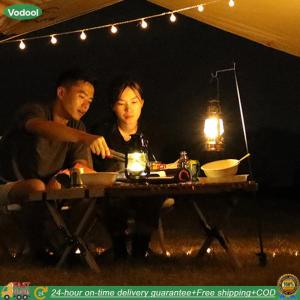 【24 hours Flash Delivery】ตั้งแคมป์โคมไฟยืนโคมไฟพับยืนตะขอกับตารางหนีบแสงH Olderสำหรับตั้งแคมป์กลางแจ้งเดินป่าแบกเป้