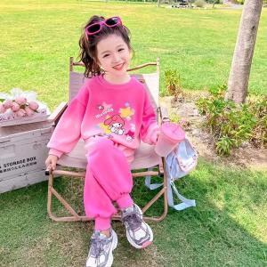 SHUNAICHI Halloween Christmas Anime Sanrio Kuromi My Melody Hoodies Spring Autumn Products Boys Girls Clothes Set Coat + Pants 2PCS Set Casual Kids Sportswear