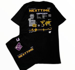 Kaos Distro Original Sevenkey x Nextime Bahan Katun Combet