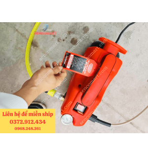 Máy rửa xe gia đình Oshima MRX195 sử dụng mô tơ từ cùng lõi quấn 100% dây đồng