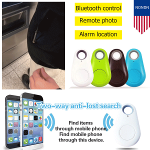 Wireless Bluetooth AntiLoss Tracker with DualDirectional Search Function for Keys Wallets and Pets
