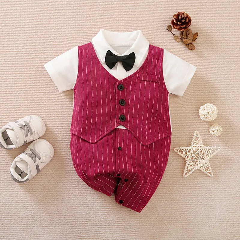 Year Baby Boy Party Wear Dress Summer Party Wear For Baby Boy Bow