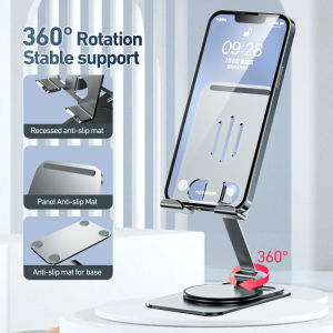 Penyangga Desktop Logam 360° Dapat Diatur & Aksesori Laptop Ergonomis