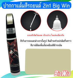 ปากกาแต้มสี ปากกาสำหรับลบรอยขีดข่วนบนรถยนต์ และมอเตอร์ไซค์ แบบ 2 IN 1 BigWin