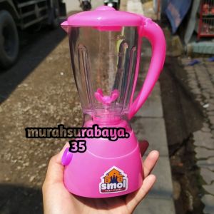 BISA DI ISI AIR | MAINAN ANAK BLENDER MINI RKC 10003 1 I Mainan Edukasi Blender Mini Bisa Dimasuki Air Dan Bisa Berputar Mainan Mini Juicer Smol Play It Real Mainan Blender Anak Anak Ukuran Mini Edukasi Peralatan Dapur Juicer Mini Dapat Diisi Air