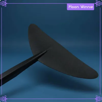 Moon Carbon Fiber Hydrofoil High Strength Unpowered Hydrofoil Lightweight Hydrofoil Board for Surfers Paddlers Kiteboarding Surfing