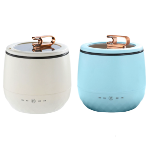 Travel Friendly Rice Cooker Heating Lunch Box 1.8L Capacity Meal Heater Warmer Plastic Texture Suitable for Homes Use