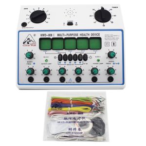 长城808中医电子针灸治疗仪 6 Channels 5 Waves Electric Nerve Pulse Acupuncture Therapy Body Massager Relax Stiff Muscle Pain Relief Machine