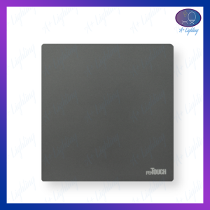 [Sirim] RETOUCH Ultra Rimless Socket and Wall Switch Slim Modern Switch Smart Design 13A 16A 20A Door Bell (Matte Grey)