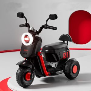 Xe máy điện trẻ em có đèn có nhạc chân ga XM688