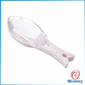 Blumey ที่ขูดถอดเกล็ดปลา อุปกรณ์ครัว  มีกล่องเก็บเกล็ดปลาไม่ให้เลอะ ของใช้ภายในครัว Fish scale scraper